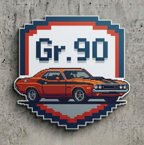 Logo de Gr.90 automóvel