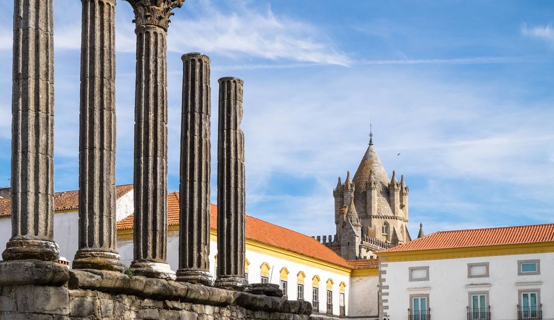 Vista do distrito de Évora