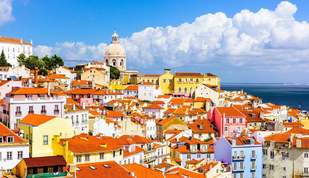 Vista do distrito de Lisboa