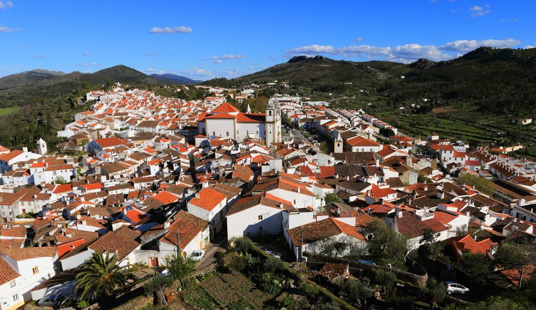 Vista do distrito de Portalegre