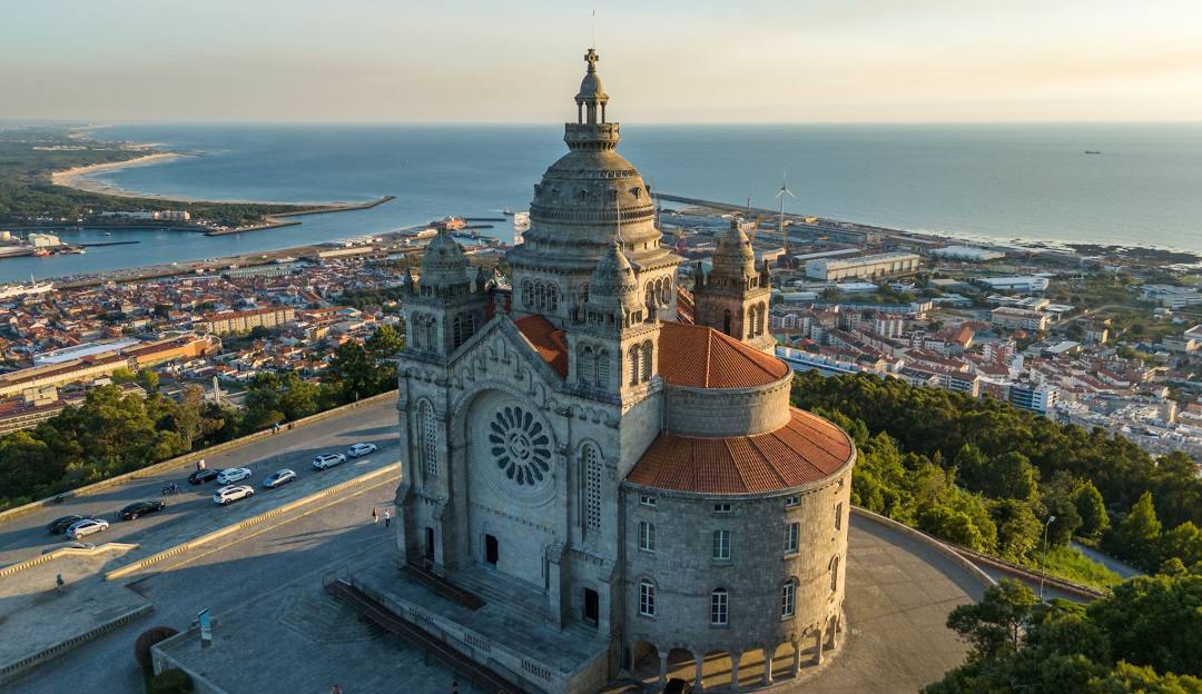 Vista do distrito de Viana do Castelo
